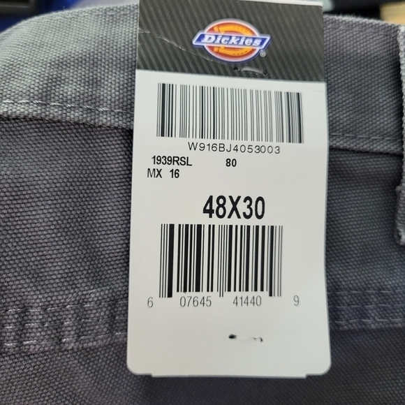 Dickies Grey Carpenter Pants 48W×30L Men's Relaxed Fit - Picture 4 of 9